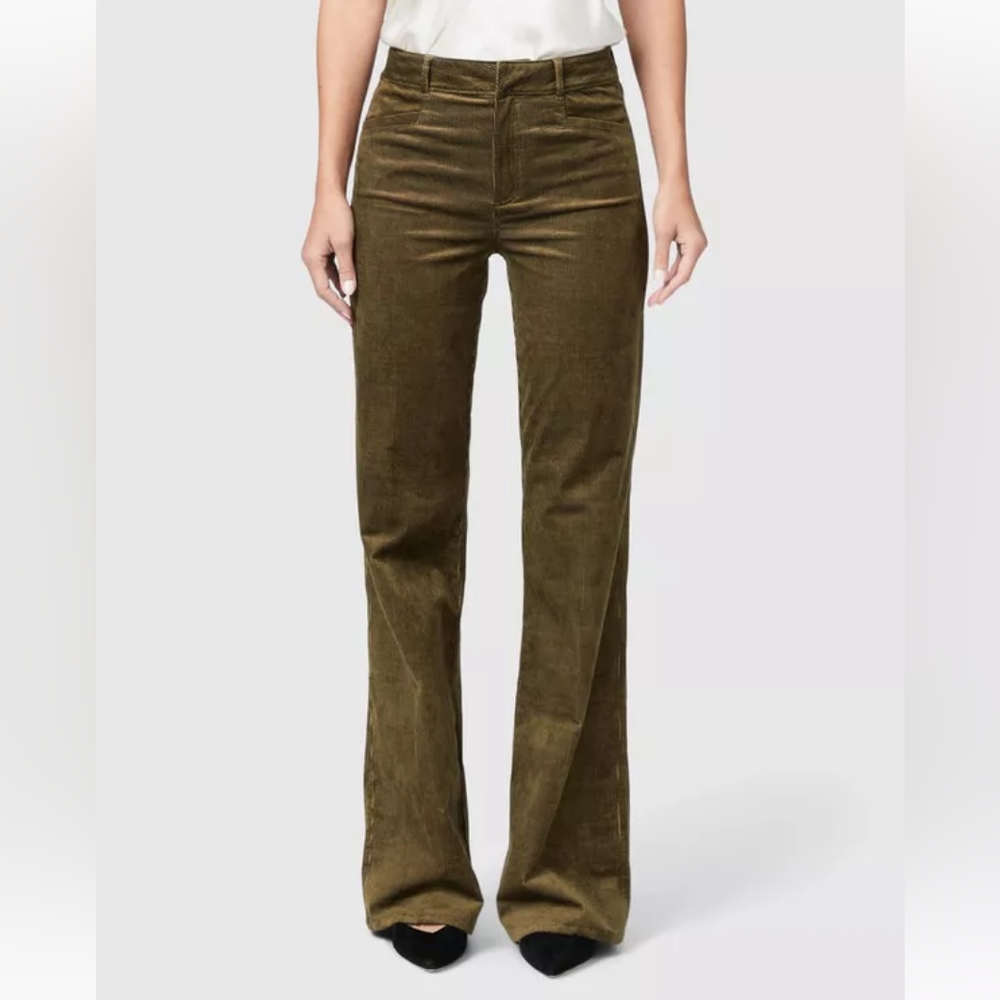 NWT Paige Leenah Velvet Corduroy Pants
